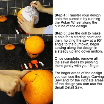 5pcs Set Pumpkin Carving Kit Cutter Safe Conventional Sculpting For Halloween Lanterns Beginners LKS99
5pcs Set Pumpkin Carving Kit Cutter Safe Conventional Sculpting For Halloween Lanterns Beginners LKS99