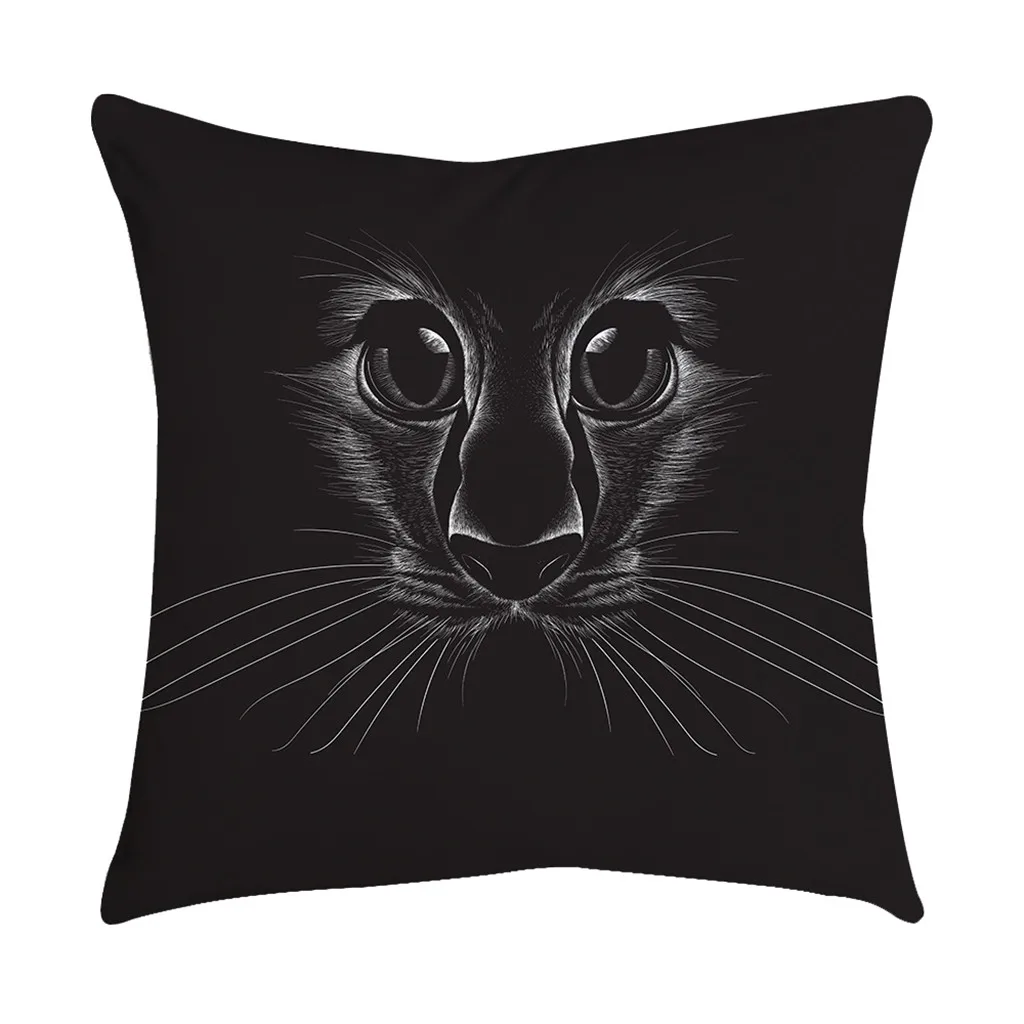 ISHOWTIENDA Rose Black Gold Cushion Cover Black Cat Eyes Printed Pillow Case 45x45cm Square Pillowcase Home Decoration
ISHOWTIENDA Rose Black Gold Cushion Cover Black Cat Eyes Printed Pillow Case 45x45cm Square Pillowcase Home Decoration