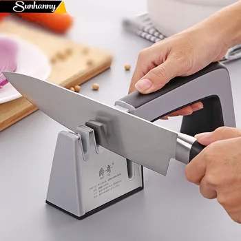 Sunhanny Knife Sharpener Tool Dull Knives Quickly for Straight and Serrated Knives Manual Knife Sharpens
Sunhanny Knife Sharpener Tool Dull Knives Quickly for Straight and Serrated Knives Manual Knife Sharpens