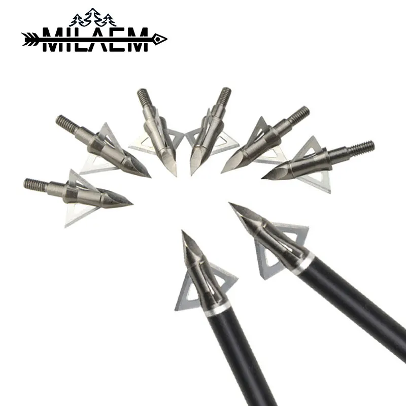 3/6pcs 100Gr Archery Blade Arrowhead Target Point Stainless Steel Compound Recurve Bow Shooting Arrow Accessories 
3/6pcs 100Gr Archery Blade Arrowhead Target Point Stainless Steel Compound Recurve Bow Shooting Arrow Accessories