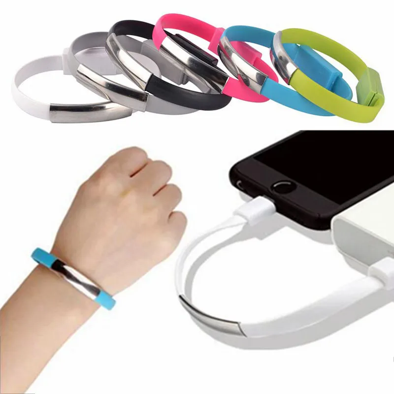 Outdoor Portable Mini Micro USB Bracelet Charger Data Charging Cable Sync Cord For iPhone 7 8 Plus X Android Type-C Phone Cable
Outdoor Portable Mini Micro USB Bracelet Charger Data Charging Cable Sync Cord For iPhone 7 8 Plus X Android Type-C Phone Cable