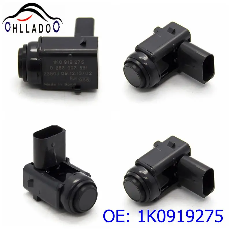 4PCS HLLADO PDC Parking Sensor 0263003551 1K0919275 3D0998275A Car Bumper Reverse Radar Backup Assist 1U0919275 For V W Seat
4PCS HLLADO PDC Parking Sensor 0263003551 1K0919275 3D0998275A Car Bumper Reverse Radar Backup Assist 1U0919275 For V W Seat