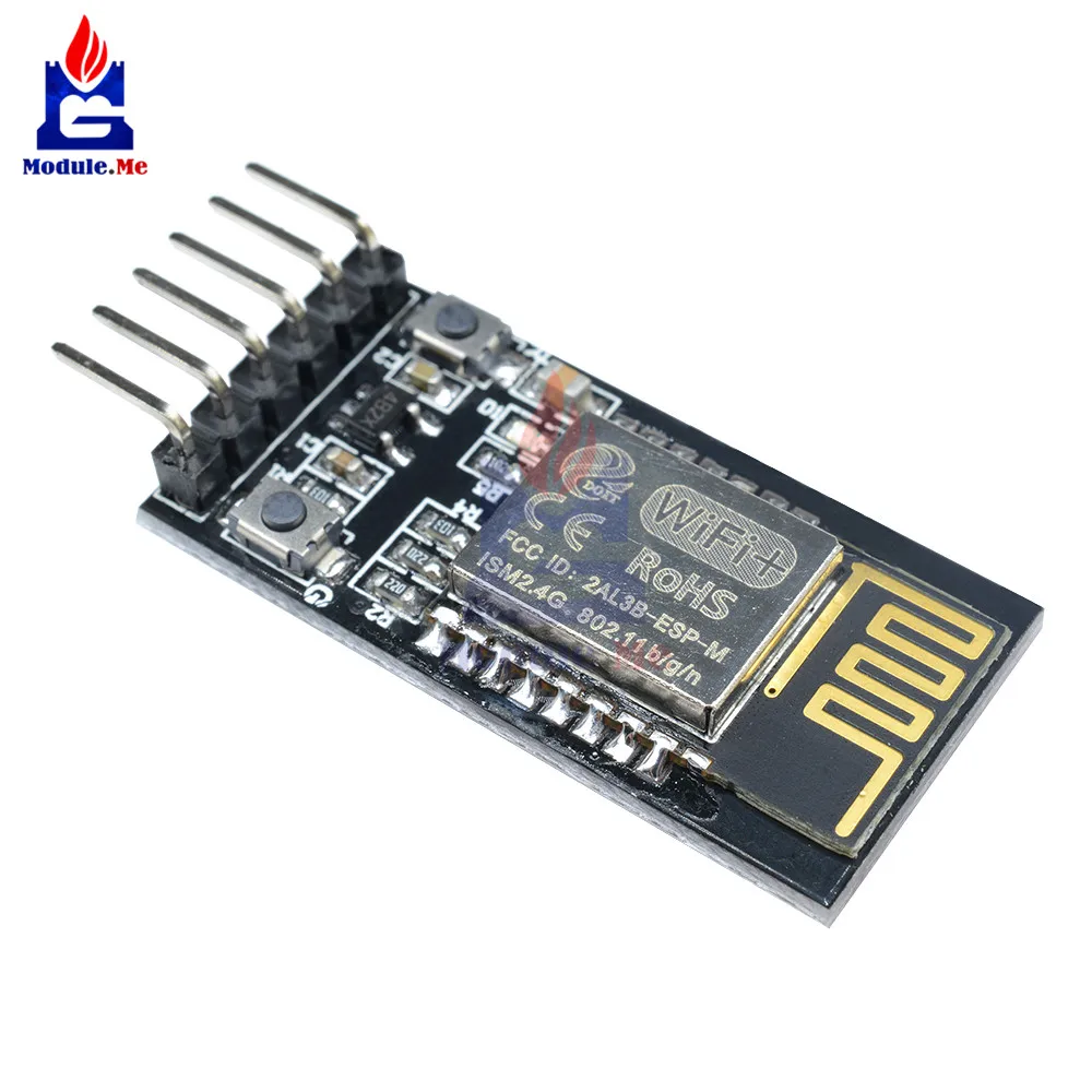 DT-06 Wireless Serial TTL-WiFi Transmission Module Bluetooth HC-06 ESP-M2 Port Diy Kit Electronic PCB Board Module
DT-06 Wireless Serial TTL-WiFi Transmission Module Bluetooth HC-06 ESP-M2 Port Diy Kit Electronic PCB Board Module