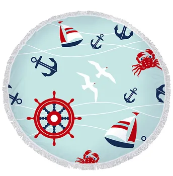 Summer Marine Fish Shell Printing Round Beach Towel Tortoise Shark Microfiber Tassel Tapestry Plush Yoga Mat Picnic Outdoor Pads
Summer Marine Fish Shell Printing Round Beach Towel Tortoise Shark Microfiber Tassel Tapestry Plush Yoga Mat Picnic Outdoor Pads