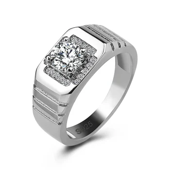 Huitan Classic Men Ring Wedding Engagement Official Ring For Men With Clear CZ Stone Popular Stylish Anniversary Ring For Men
Huitan Classic Men Ring Wedding Engagement Official Ring For Men With Clear CZ Stone Popular Stylish Anniversary Ring For Men