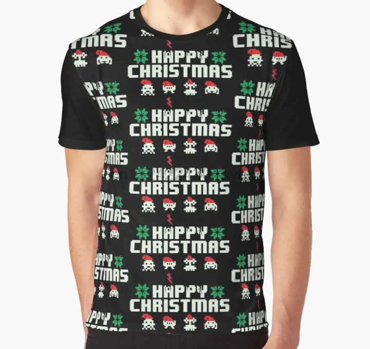 All Over Print 3D Tshirt Men Funny T Shirt Christmas Invaders Full Print Big print Graphic T-Shirt
All Over Print 3D Tshirt Men Funny T Shirt Christmas Invaders Full Print Big print Graphic T-Shirt