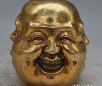 5"China buddhism bronze copper 4 Face Different Emotional Maitreya Buddha statue
5"China buddhism bronze copper 4 Face Different Emotional Maitreya Buddha statue