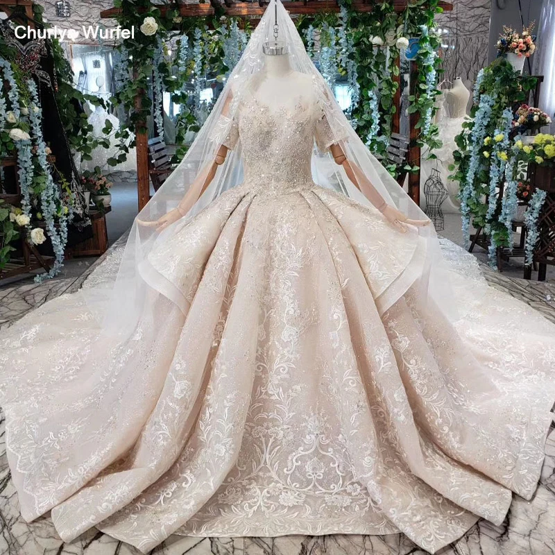 HTL454 luxury wedding dresses with wedding veil tassel off the shoulder appliques ball gown lace wedding gowns abiti da sposa
HTL454 luxury wedding dresses with wedding veil tassel off the shoulder appliques ball gown lace wedding gowns abiti da sposa