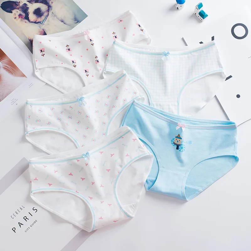 Cotton Briefs Women Cartoon Print Panties Breathable Underpants Female Seamless Panties Sexy Ladies Underwear Culotte Femme
Cotton Briefs Women Cartoon Print Panties Breathable Underpants Female Seamless Panties Sexy Ladies Underwear Culotte Femme