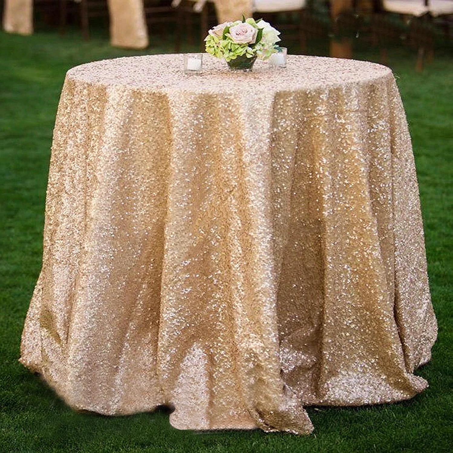 80x80cm Fashion Elegant Round Sequin Tablecloth Table Cloth for Banquet Wedding Party Birthday Celebration Home Restaurant
80x80cm Fashion Elegant Round Sequin Tablecloth Table Cloth for Banquet Wedding Party Birthday Celebration Home Restaurant