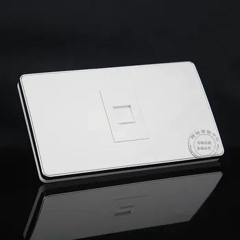 120MM Wall Plate One Port Socket Network Ethernet LAN Cat5e RJ45 Outlet Faceplate 
120MM Wall Plate One Port Socket Network Ethernet LAN Cat5e RJ45 Outlet Faceplate
