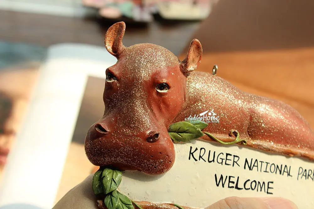 Kruger National Park, South Africa Tourist Souvenir 3D Resin Hippo Fridge Magnet Craft
Kruger National Park, South Africa Tourist Souvenir 3D Resin Hippo Fridge Magnet Craft