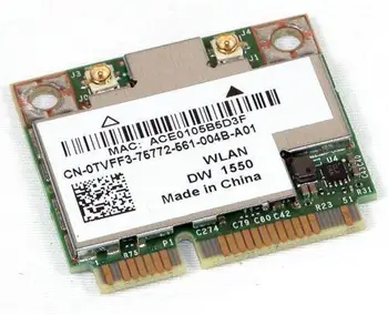 Card for Dell TVFF3 DW1550 Broadcom BCM94352HMB BCM94352 802.11ac Wireless Bluetooth 4.0 Mini PCI-E Card
Card for Dell TVFF3 DW1550 Broadcom BCM94352HMB BCM94352 802.11ac Wireless Bluetooth 4.0 Mini PCI-E Card