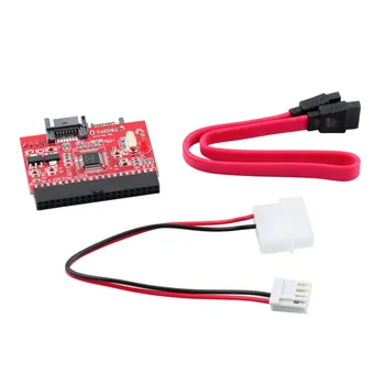 1 pcs Drop Shipping IDE HDD to SATA Serial ATA Converter Adapter
1 pcs Drop Shipping IDE HDD to SATA Serial ATA Converter Adapter