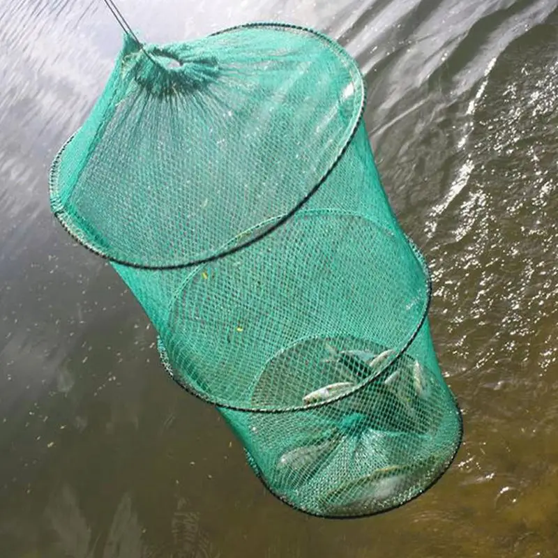 2 Layer Portable Fishing Net Fish Shrimp Mesh Cage Cast Net Fishing Trap Network Foldable Fishing Nets Tackle 37 x 30cm
2 Layer Portable Fishing Net Fish Shrimp Mesh Cage Cast Net Fishing Trap Network Foldable Fishing Nets Tackle 37 x 30cm