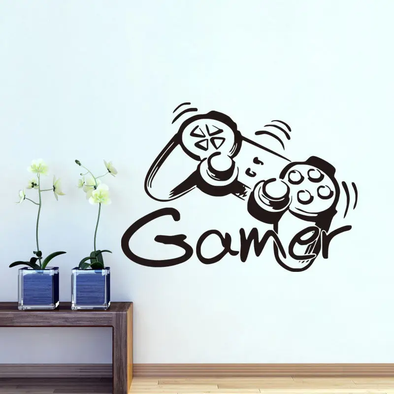 G006 GAMER Quote Wall Decal Game Controller Removable Boys Bedroom Vinyl Sticker Free Shipping
G006 GAMER Quote Wall Decal Game Controller Removable Boys Bedroom Vinyl Sticker Free Shipping