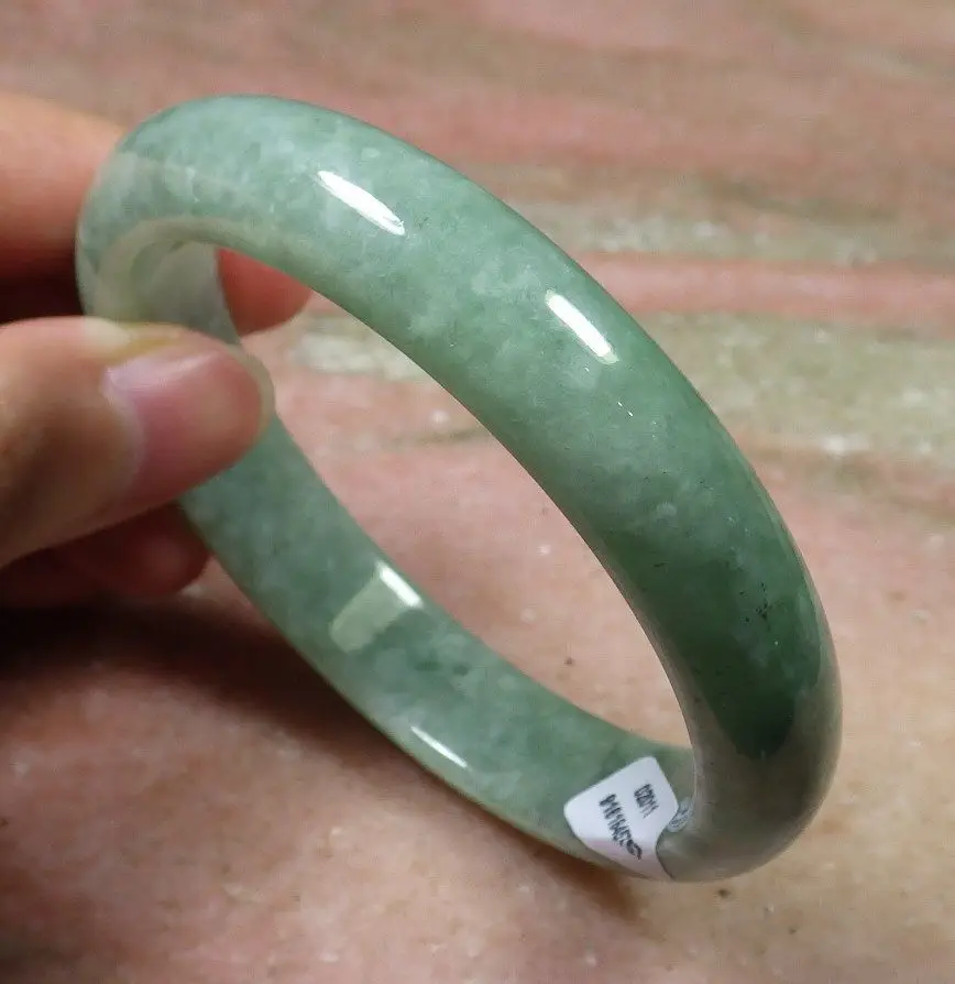 Certified Green 100% Natural A stone stoneite Bangle Bracelet 59mm 419759
Certified Green 100% Natural A stone stoneite Bangle Bracelet 59mm 419759