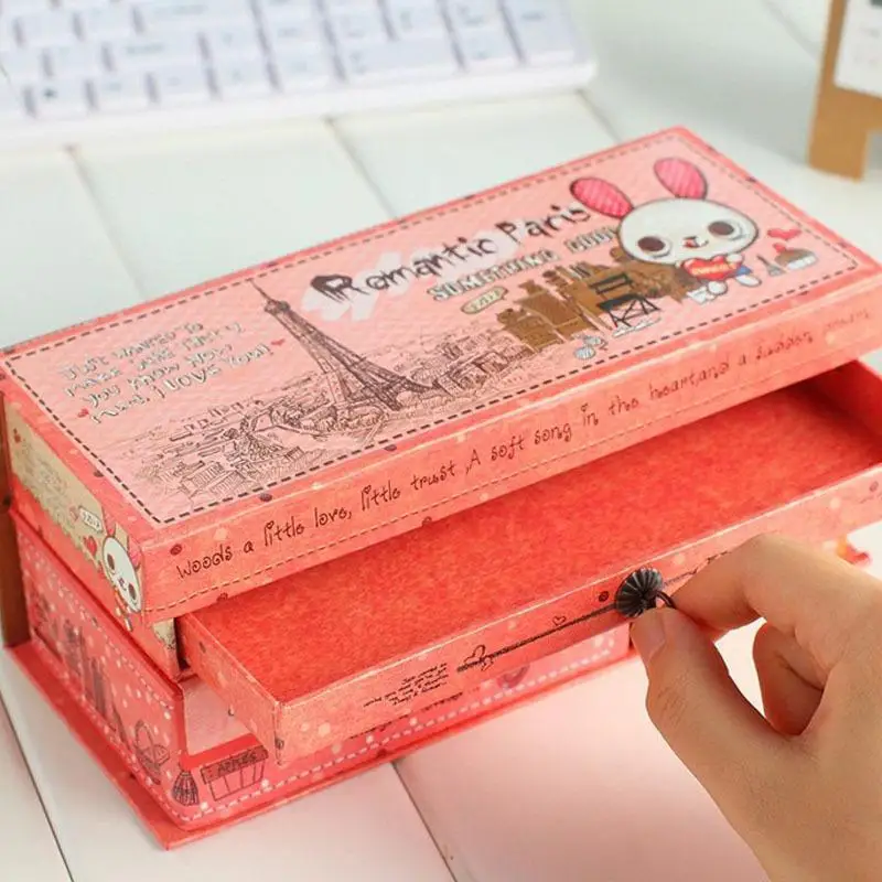 4 Layer Multifunctional Stationery Box Paper Pencil Case Cartoon Rabbit Pencil Bag Storage Cosmetic Box Gifts School Supplies
4 Layer Multifunctional Stationery Box Paper Pencil Case Cartoon Rabbit Pencil Bag Storage Cosmetic Box Gifts School Supplies