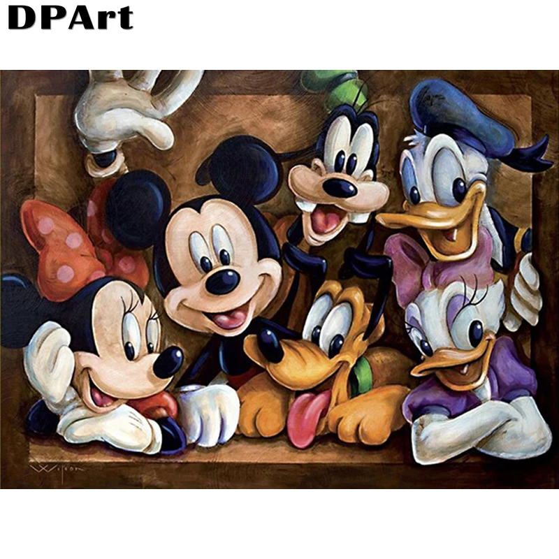 Diamond Painting Full Square/Round Drill Cartoon Mouse Duck Dog Animal 5D Diamond Cross Stitch Rhinestone Picture Dec L179 
Diamond Painting Full Square/Round Drill Cartoon Mouse Duck Dog Animal 5D Diamond Cross Stitch Rhinestone Picture Dec L179