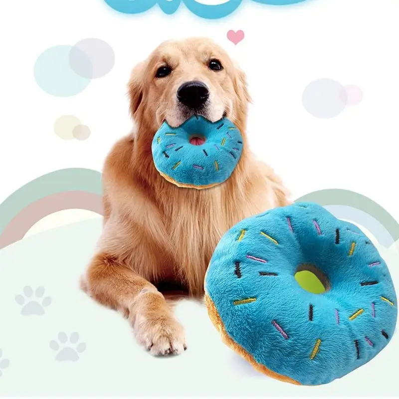Creative Pet Dog Chew Plush Donut Shaped Toys Lovely Puppy Cat Chew Sound Toy Chew Donut Play Toys Pet Dog Supplies
Creative Pet Dog Chew Plush Donut Shaped Toys Lovely Puppy Cat Chew Sound Toy Chew Donut Play Toys Pet Dog Supplies