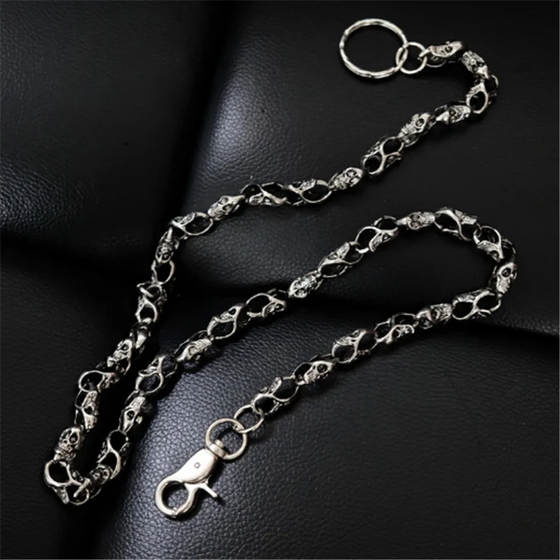 86cm Men's Biker Wallet Chains Trousers Chain Metal Silver Rock Punk Hip Pop Keychain Key Pant Chain Fashion Jewelry
86cm Men's Biker Wallet Chains Trousers Chain Metal Silver Rock Punk Hip Pop Keychain Key Pant Chain Fashion Jewelry