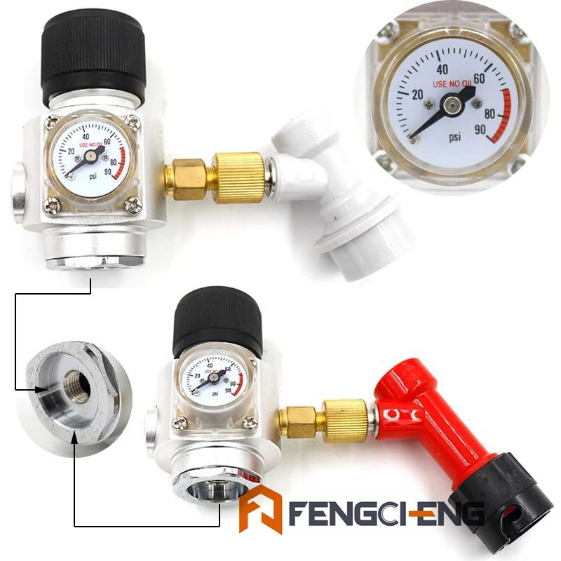 CO2 Mini Gas Regulator & beer keg disconnect for beer tap,homebrew GAS regulator Free Shipping
CO2 Mini Gas Regulator & beer keg disconnect for beer tap,homebrew GAS regulator Free Shipping