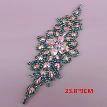 23.8*9CM Free Ship Shiny Light Blue Jewelry Tassel Applique Hot Fix Sewing Crystal Applique Bridal Sash Applique for Garment DIY
23.8*9CM Free Ship Shiny Light Blue Jewelry Tassel Applique Hot Fix Sewing Crystal Applique Bridal Sash Applique for Garment DIY