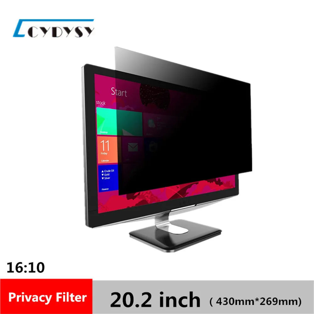 20.2 inch Privacy Filter LCD Screen Protective film for 16:10 Computer 430mm*269mm
20.2 inch Privacy Filter LCD Screen Protective film for 16:10 Computer 430mm*269mm