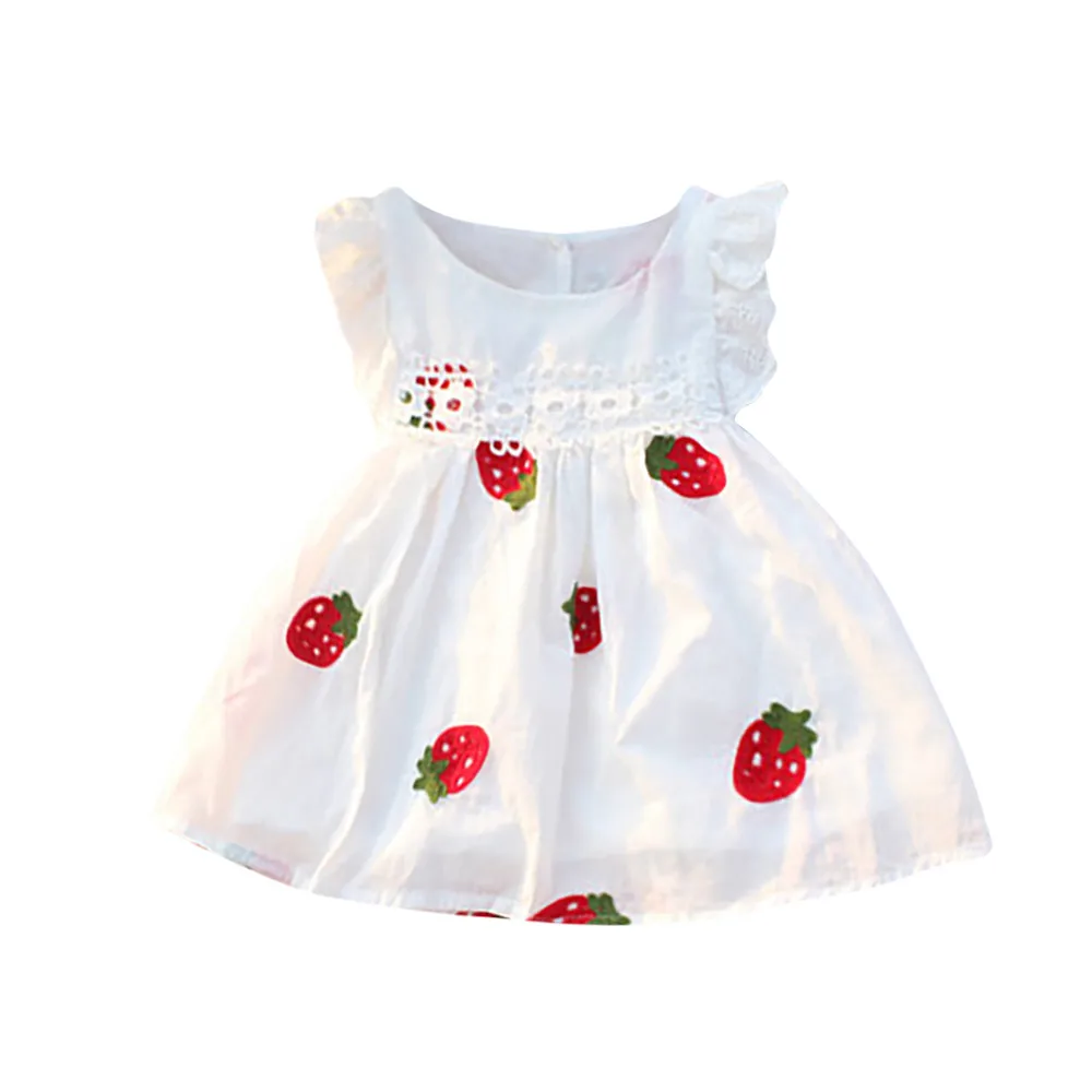 2019 Summer New Baby Girls Dresses Floral Strawberry Embroidery Sleeveless Kids Clothing Children Clothes #811
2019 Summer New Baby Girls Dresses Floral Strawberry Embroidery Sleeveless Kids Clothing Children Clothes #811
