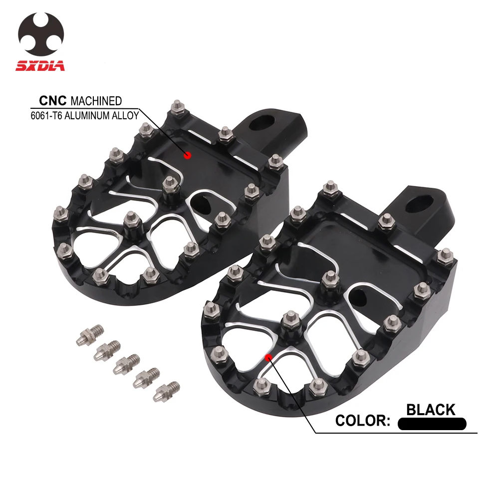 MX Style Off Road Wide Fat Rotating CNC Billet Footpegs Footrests Foot Pegs Pedal for Harley Dyna 1993-2017 Fatboy Iron 883 D4
MX Style Off Road Wide Fat Rotating CNC Billet Footpegs Footrests Foot Pegs Pedal for Harley Dyna 1993-2017 Fatboy Iron 883 D4