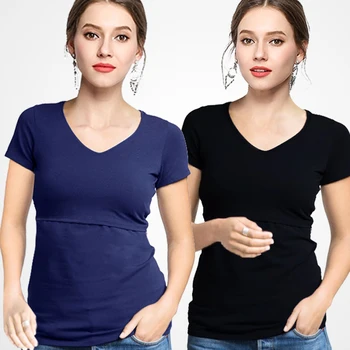 2020 New Maternity Nursing t-shirt Clothes Cotton Nursing Top Tee For Pregnant Women Pregnancy Nurse Wear Breastfeeding Clothing
2020 New Maternity Nursing t-shirt Clothes Cotton Nursing Top Tee For Pregnant Women Pregnancy Nurse Wear Breastfeeding Clothing