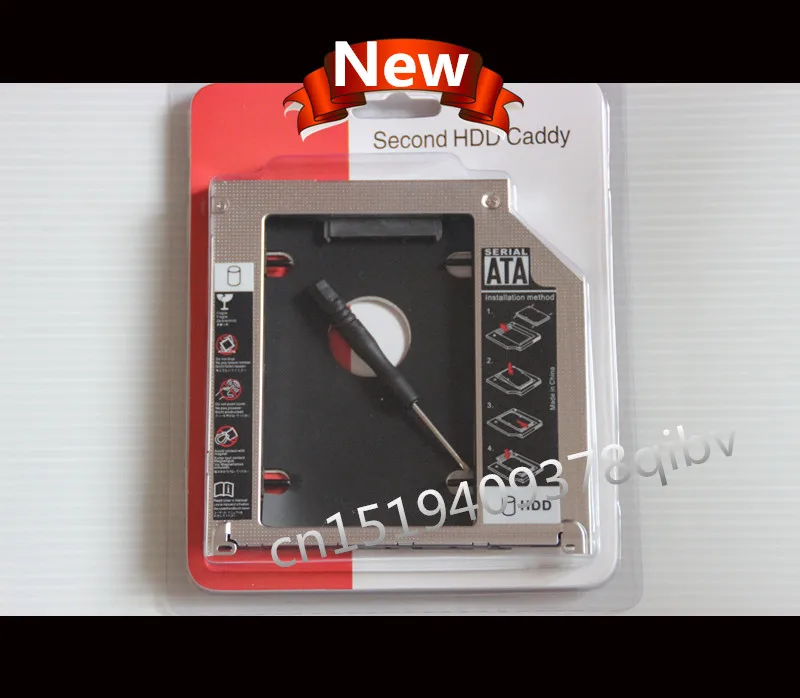 HDD Hard Drive Caddy Adapter For Apple MacBook Pro Unibody A1278 A1286 A1297 2.5"/ 9.5mm SATA SDD Adapter Free shipping
HDD Hard Drive Caddy Adapter For Apple MacBook Pro Unibody A1278 A1286 A1297 2.5"/ 9.5mm SATA SDD Adapter Free shipping