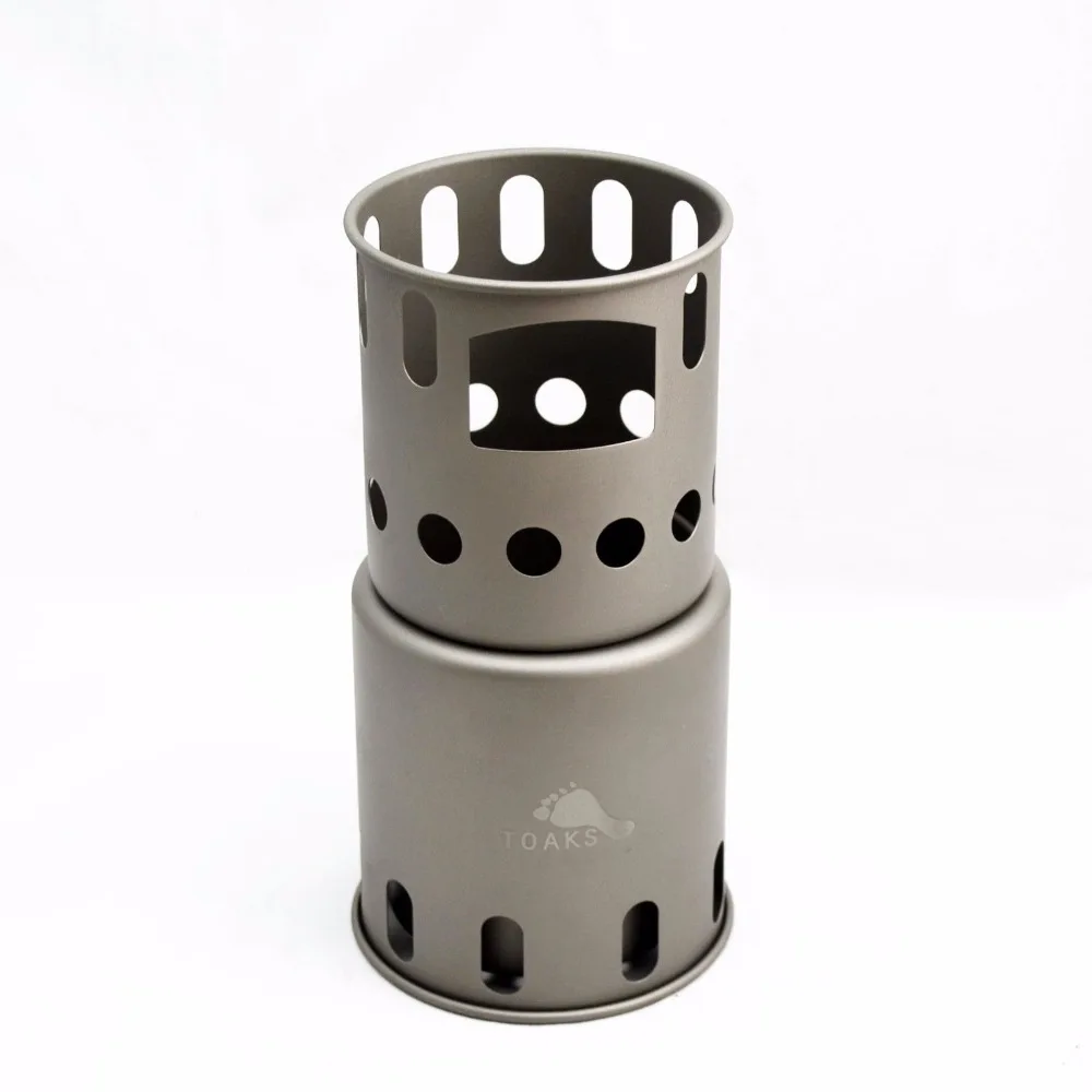 Image TOAKS Titanium Backpacking Wood Burning Stove (Small) (STV 12)