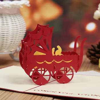 Manufacturer of baby car 3D stereo creative birthday greeting cards can be customized LOGO printing
Manufacturer of baby car 3D stereo creative birthday greeting cards can be customized LOGO printing