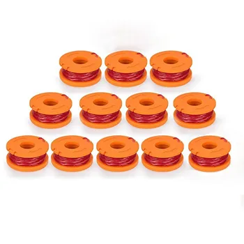 WSFS Hot 12pcs Replacement 10-Foot Grass synthetic Trimmer/Edger Spool Line Compatible Model Worx WA0010 power tool accessory
WSFS Hot 12pcs Replacement 10-Foot Grass synthetic Trimmer/Edger Spool Line Compatible Model Worx WA0010 power tool accessory