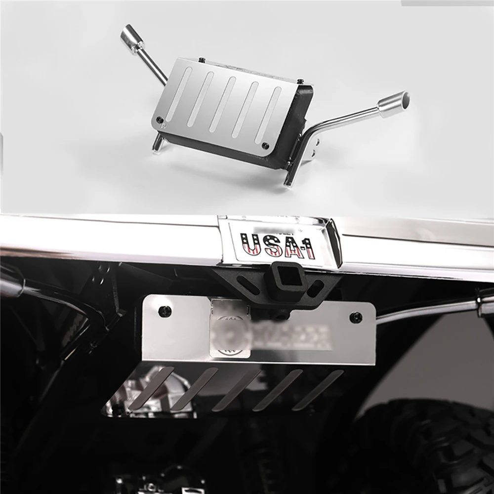 Metal Simulation Fuel Tank + Exhaust Pipe For TRAXXAS TRX-4 for Chevrolet K5 Blazer RC Car Modification Parts DJC-0705
Metal Simulation Fuel Tank + Exhaust Pipe For TRAXXAS TRX-4 for Chevrolet K5 Blazer RC Car Modification Parts DJC-0705