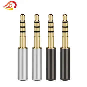QYFANG 3.5mm 4 Poles Headphone Pin Audio Jack Earphone Plug Wire Connector Balance Metal Adapter For Denon AH-D600 D7100 mm400
QYFANG 3.5mm 4 Poles Headphone Pin Audio Jack Earphone Plug Wire Connector Balance Metal Adapter For Denon AH-D600 D7100 mm400