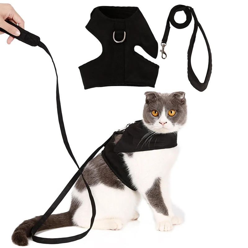 Cat Harness With Leash Set, Escape Proof Cat Vest Harnesses, Adjustable Nylon Clasp, Durable D-Buckle Leash Pet Supplier
Cat Harness With Leash Set, Escape Proof Cat Vest Harnesses, Adjustable Nylon Clasp, Durable D-Buckle Leash Pet Supplier