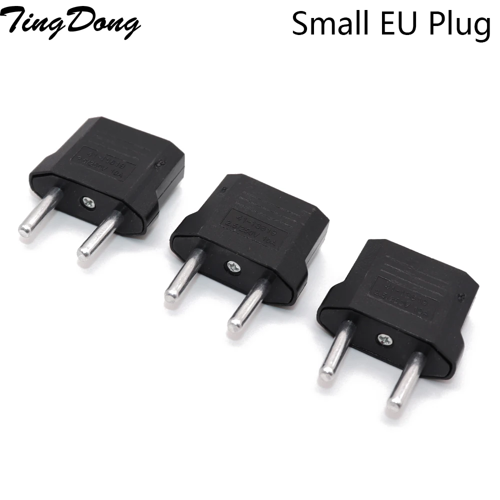 TingDong Universal US To EU Plug USA To Euro Europe Travel Wall Power Charger Outlet Adapter Converter 2 Round Socket Input Pin
TingDong Universal US To EU Plug USA To Euro Europe Travel Wall Power Charger Outlet Adapter Converter 2 Round Socket Input Pin