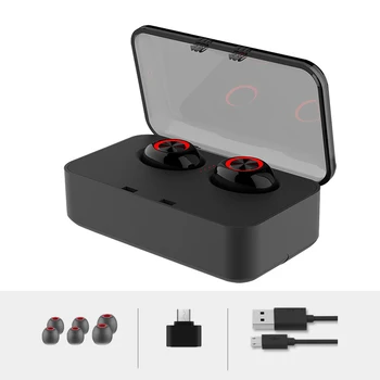 Bluetooth Earphones TWS Mini Wireless Earphone Stereo Music Earbuds TWS Earphone with 2500mAh charging box for Handsfree Call 
Bluetooth Earphones TWS Mini Wireless Earphone Stereo Music Earbuds TWS Earphone with 2500mAh charging box for Handsfree Call