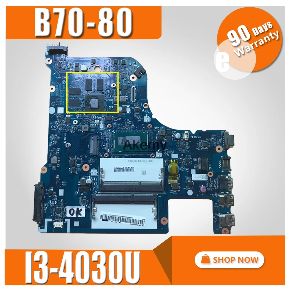 G70-80 For Lenovo G70-70 B70-80 Z70-80 motherboard AILG NM-A331 Rev1.0 DDR3L with GT840M/GT820M Test 100% original I3-4030Um
G70-80 For Lenovo G70-70 B70-80 Z70-80 motherboard AILG NM-A331 Rev1.0 DDR3L with GT840M/GT820M Test 100% original I3-4030Um