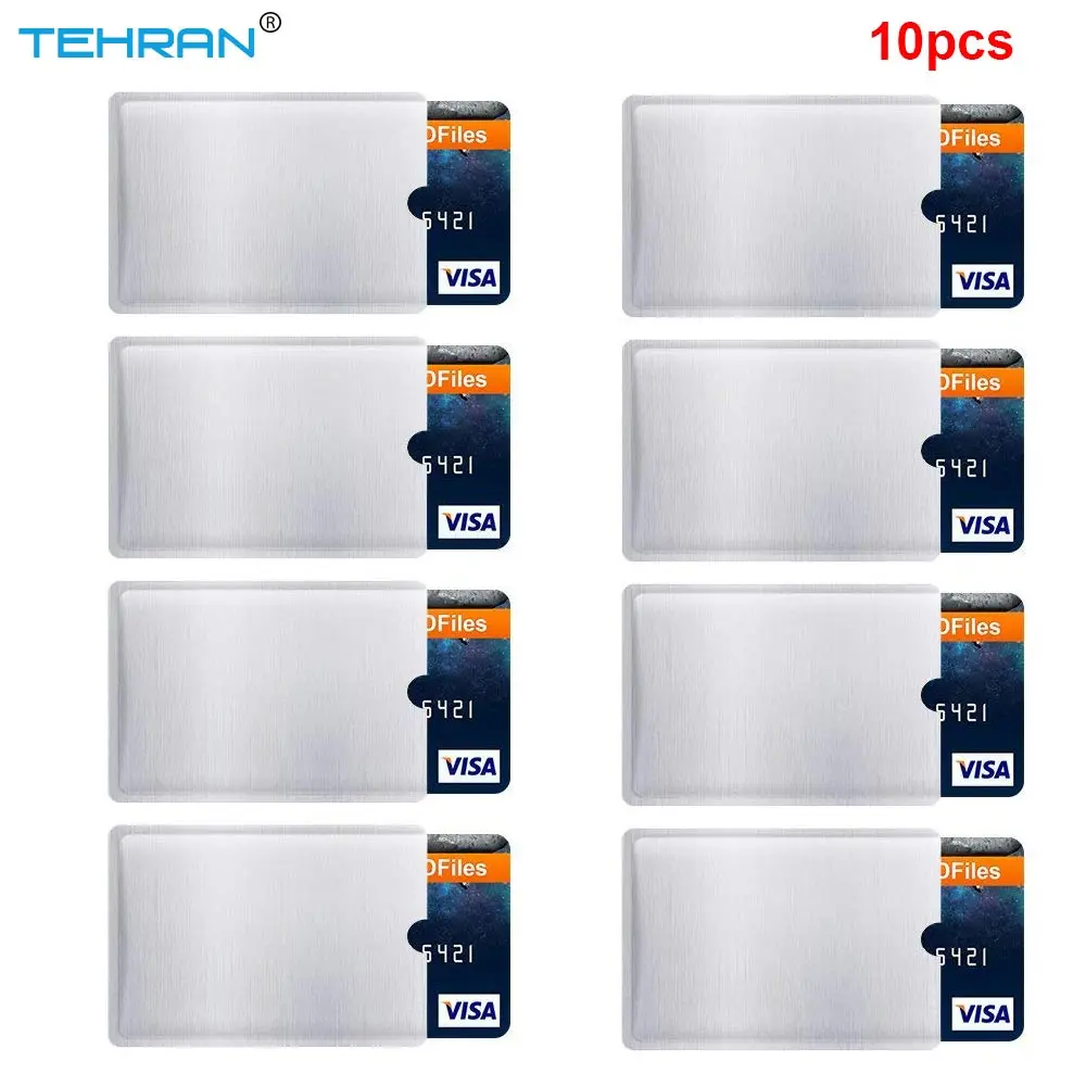 10 Pack RFID Blocking Sleeves Anti Theft RFID Card Protector RFID Blocking Sleeve Identity Anti-Scan Card Sleeve
10 Pack RFID Blocking Sleeves Anti Theft RFID Card Protector RFID Blocking Sleeve Identity Anti-Scan Card Sleeve
