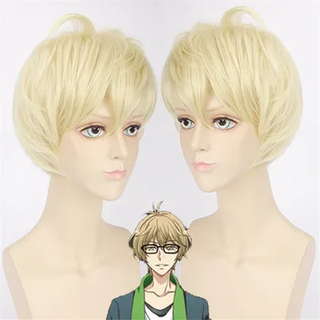The Animation Fluffy Cosplay Wig Men Heat Resistant Synthetic Blonde Hair Anime Yayoi Haru Halloween Costume Wigs 8inch
The Animation Fluffy Cosplay Wig Men Heat Resistant Synthetic Blonde Hair Anime Yayoi Haru Halloween Costume Wigs 8inch
