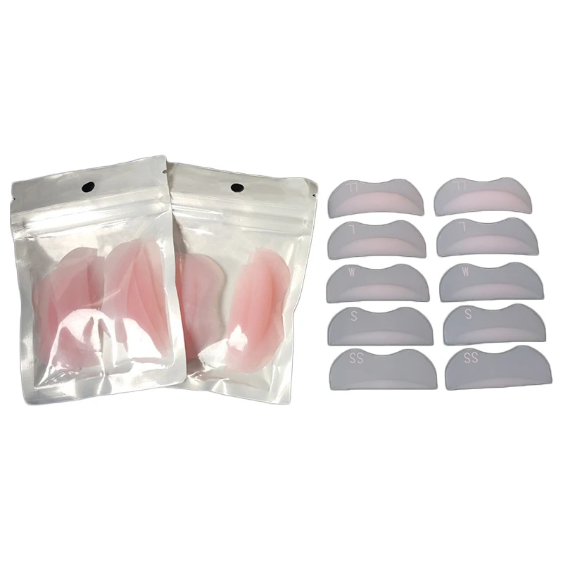 5 Pairs Pro Silicone Eyelash Perming Curler Patch Curling False Fake Eye Lashes Extension Shield Pad Curler Eyelash Makeup Tool
5 Pairs Pro Silicone Eyelash Perming Curler Patch Curling False Fake Eye Lashes Extension Shield Pad Curler Eyelash Makeup Tool