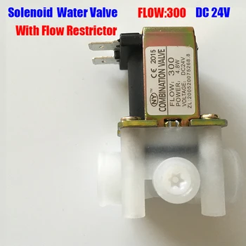 water filter Solenoid electronic Water Valve 24V DC 1/4" Inlet Feed With Flow 300cc restrictor Reverse Osmosis water Purifier
water filter Solenoid electronic Water Valve 24V DC 1/4" Inlet Feed With Flow 300cc restrictor Reverse Osmosis water Purifier