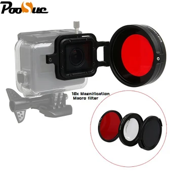UV Filter 58mm and 16 x Magnification Macro Close Up Lens for GoPro Hero 5 Original Case, for GoPro Accessories
UV Filter 58mm and 16 x Magnification Macro Close Up Lens for GoPro Hero 5 Original Case, for GoPro Accessories