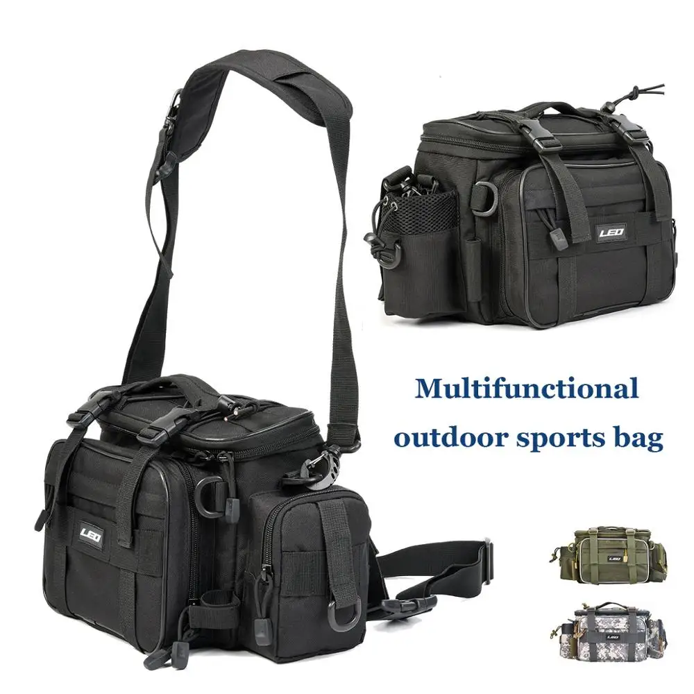 40x17x20cm Multi-Function Fishing Gear Bag Outdoor Sports Camera Storage Bag Fishing Bait Storage Bag Shoulder Messenger Bag
40x17x20cm Multi-Function Fishing Gear Bag Outdoor Sports Camera Storage Bag Fishing Bait Storage Bag Shoulder Messenger Bag