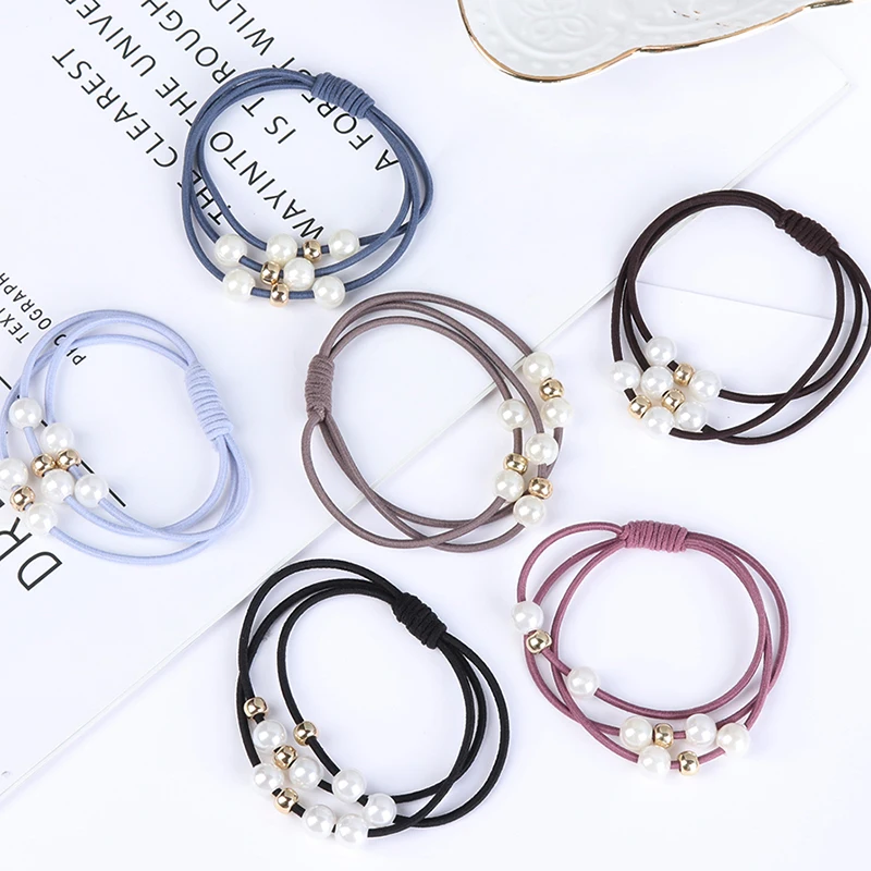 5Pcs/Pack Women Girls Fashion Hair Band Pearl Ties Hair Rope Ring Elastic Hairband Girls Ponytail Holder Hair Accessories
5Pcs/Pack Women Girls Fashion Hair Band Pearl Ties Hair Rope Ring Elastic Hairband Girls Ponytail Holder Hair Accessories