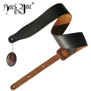 Guitar Strap 3" Wide Double Thicker Real Leather Guitar Strap for Bass Guitar Adjustable Length from 50'' to 57'' black
Guitar Strap 3" Wide Double Thicker Real Leather Guitar Strap for Bass Guitar Adjustable Length from 50'' to 57'' black