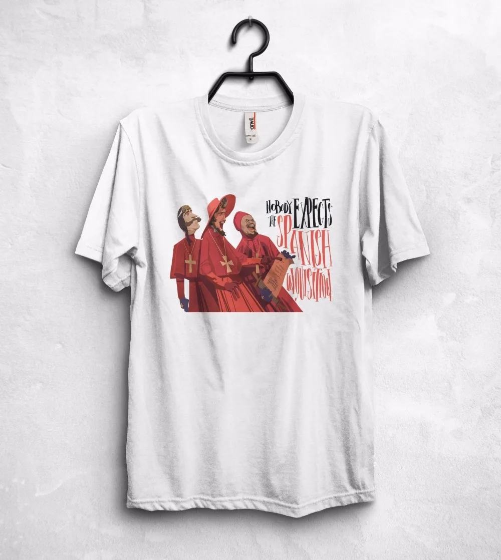 Nobody Expects The Spanish Inquisition TShirt Monty Python Flying Circusnew Tops 2019 Print Shirts Bob Marley TShirts
Nobody Expects The Spanish Inquisition TShirt Monty Python Flying Circusnew Tops 2019 Print Shirts Bob Marley TShirts